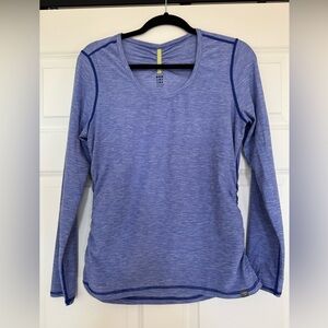 Title Nine Ruched Back Long Sleeve Tee